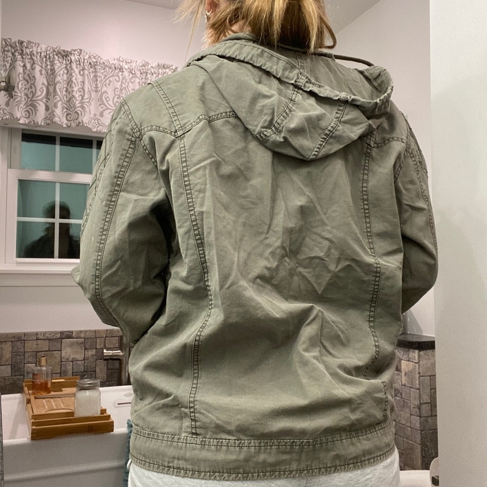 Green Utility Jacket - image 2
